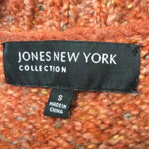 Jones New York 3/4 sleeve button down cardigan - Picture 7 of 8